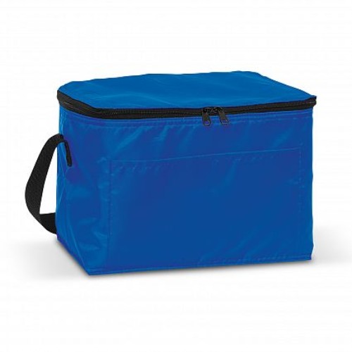 Royal Blue Alaska Cooler Bag set of 10, 4.2L, durable polyester, insulated, zippered closure, carry handle, ideal for outdoor use.