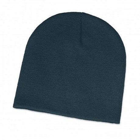 Set of 10 navy Commando Beanies, soft acrylic, stylish warmth for casual and outdoor wear, one-size-fits-most.