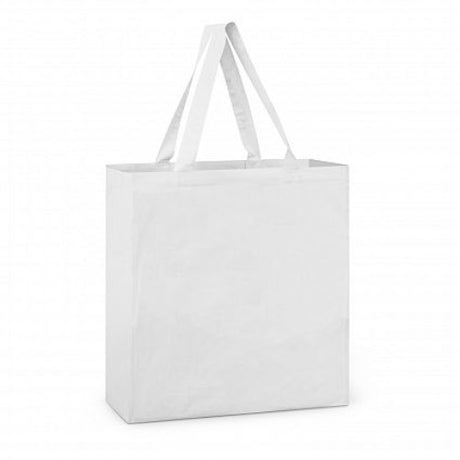 White Carnaby cotton tote bags set of 10, eco-friendly, 130gsm fabric, spacious for groceries or books, stylish and customizable.