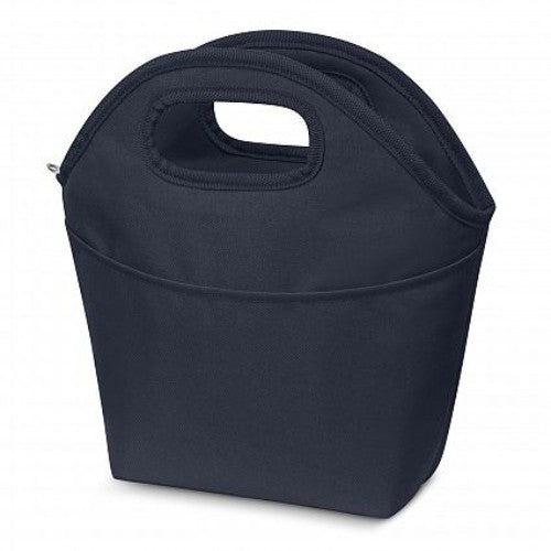 Set of 3 navy Frost Cooler Bags with durable insulation and waterproof lining, perfect for keeping food fresh on-the-go.