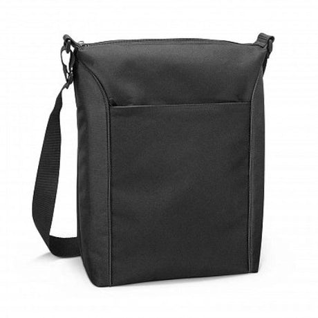Set of 3 sleek black Monaro Conference Cooler Bags, featuring rugged construction, insulation, and adjustable straps.