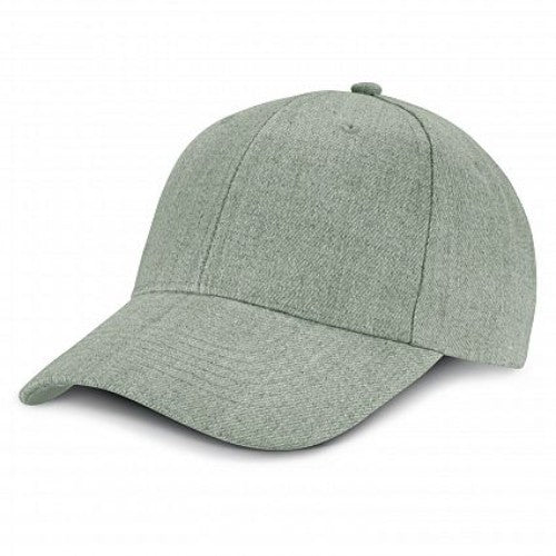 Light grey Raptor Premium Caps set of 6, featuring durable cotton, adjustable snapback, pre-curved peak, and breathable design.