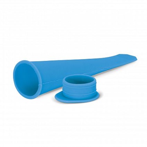 Light blue silicone ice block mould set of 20 with push caps for easy, spill-free frozen treats. Perfect for summer fun!
