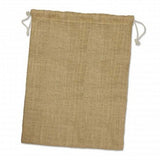 Eco-friendly jute produce bag set of 30 large bags with drawstring closure, ideal for fresh produce shopping and storage.