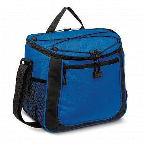 Aspiring Cooler Bag in Royal Blue with durable insulation, multiple pockets, and adjustable straps for outdoor adventures.