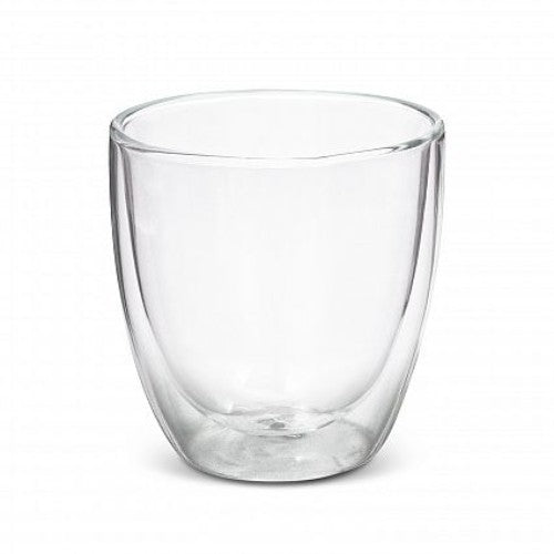 Set of 6 Tivoli double wall glasses made from clear borosilicate glass, keeping drinks hot or cold without condensation.