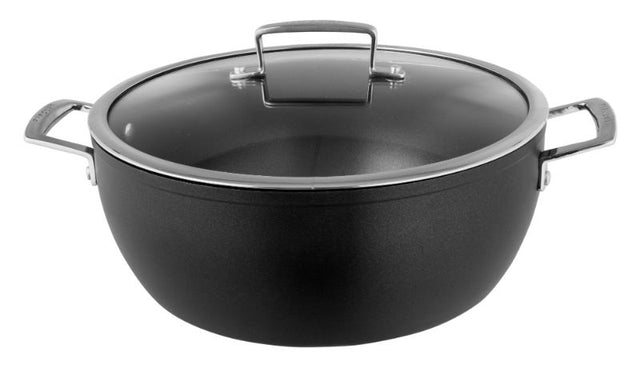 30cm Pyrolux Ignite Stew Pot with a 7.4L capacity, featuring non-stick coating and ergonomic cool-touch handle.