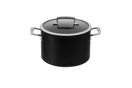 Stock pot with lid, 22cm Pyrolux Ignite, features non-stick coating, cool-touch handles, and 5.6L capacity for versatile cooking.