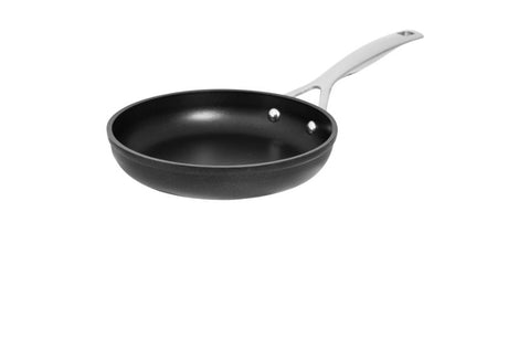 20cm Pyrolux Ignite Frypan with non-stick coating, forged aluminum, and cool-touch handle for safe, versatile cooking.