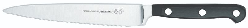 Utility Knife - Mundial Serrated (15cm)