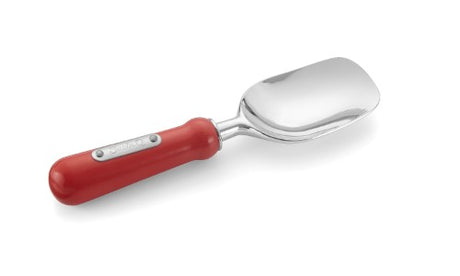 Retro Suzy Q Ice Cream Spade in cast metal with wooden handle, ideal for scooping and stylishly serving frozen treats.