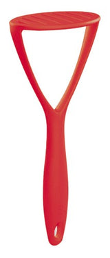 Alt text: Zeal Potato Masher with non-stick head and silicone handle, perfect for creamy mashed potatoes and stylish kitchen storage.
