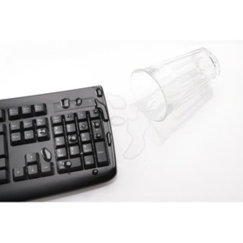 Kensington Pro Fit Wireless Desktop Set featuring spill-proof keyboard and ambidextrous mouse for enhanced productivity.