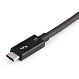 High-performance Thunderbolt 3 to dual DisplayPort adapter connects two 4K monitors for stunning 8K visuals and efficient multi-display use.