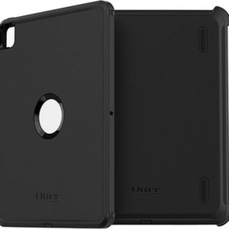 OtterBox Defender Series case for iPad Pro 12.9-inch, offering rugged protection with a built-in screen protector and stand.