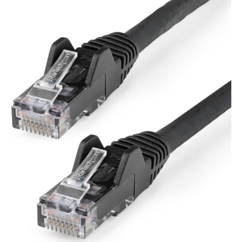 StarTech.com Cat.6 UTP Patch Network Cable, 5m, supports up to 10 Gbps with gold-plated contacts for reliable device connectivity.