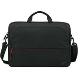 Sleek Lenovo ThinkPad Essential topload case with padded storage, adjustable strap, and eco-friendly materials for 15.6-inch laptops.