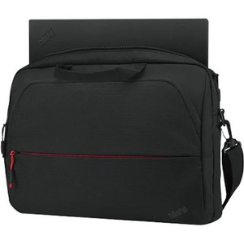 Sleek and durable Lenovo ThinkPad Essential case for 15.6-inch laptops with padded storage and adjustable shoulder strap.