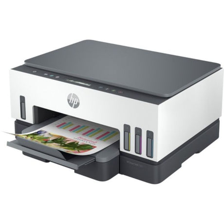 HP Smart Tank 7005 printer: multifunctional, wireless, high-quality printing, and eco-friendly with included HP ink for 2 years.