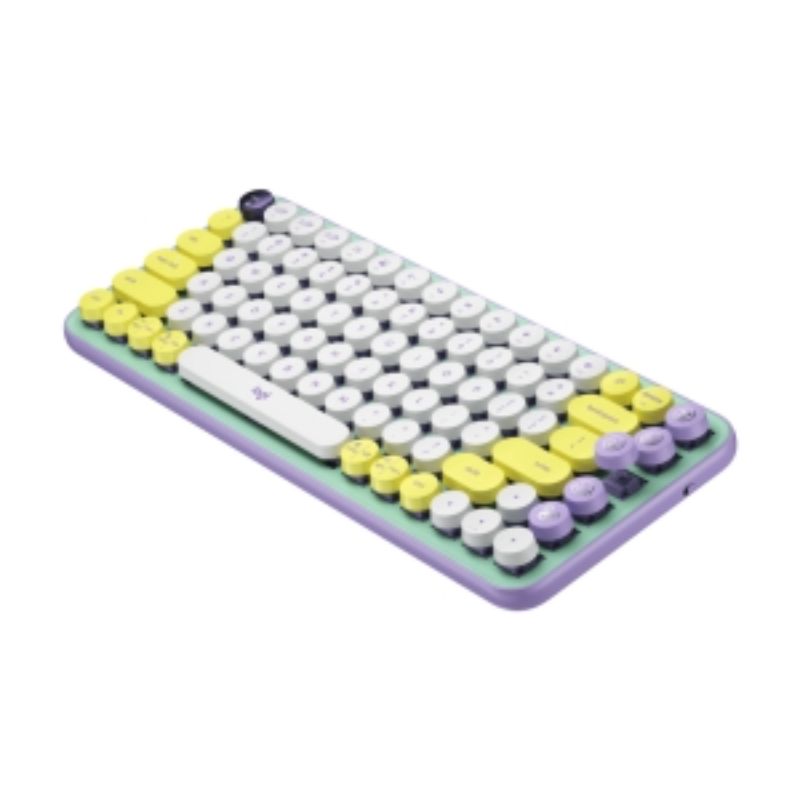 Logitech POP Keys Wireless Mechanical Keyboard With Emoji - Mint