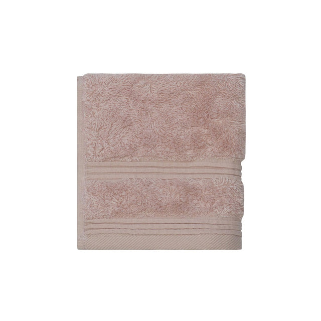 Silky soft pink bamboo face cloth washer, super absorbent and antibacterial, 600gsm.