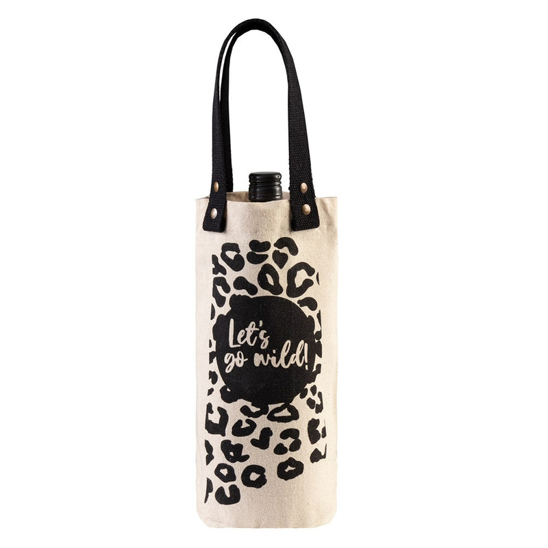 Go Wild Wine Carrier With Cotton Handle