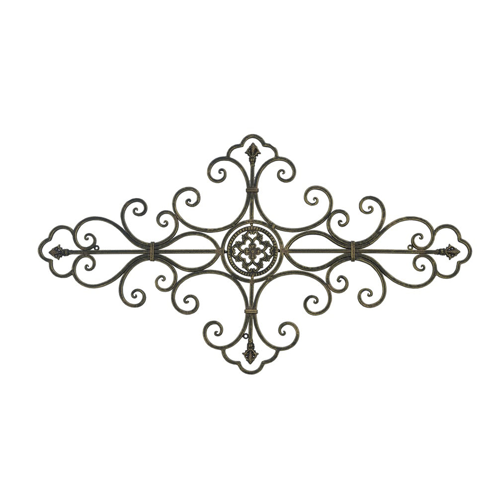Metal wall art featuring a diamond design, made from 100% iron, perfect for enhancing any living space.