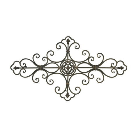 Metal wall art featuring a diamond design, made from 100% iron, perfect for enhancing any living space.