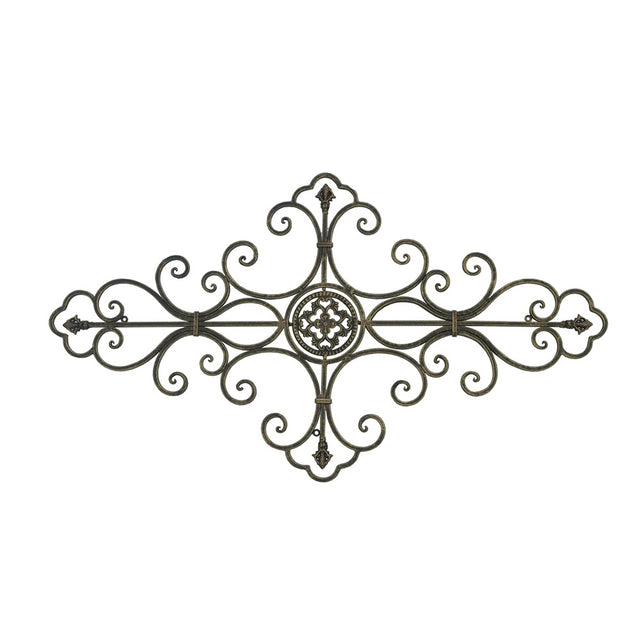 Metal wall art featuring a diamond design, made from 100% iron, perfect for enhancing any living space.