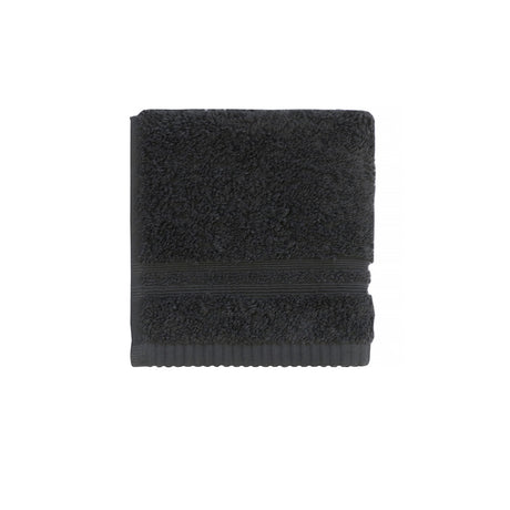 Slate face washer made from 100% Egyptian cotton, measuring 300x300mm, ideal for luxurious daily skin cleansing.
