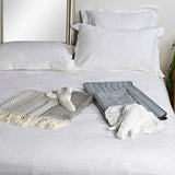 Matelasse Isabella Bedspread for King Single beds featuring a feminine floral pattern in 100% premium cotton.