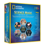 Science Magic Activity Kit by National Geographic featuring 10 engaging experiments that blend fun with STEM learning.