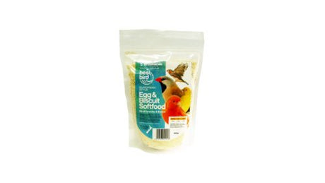 Premium 500g softfood for canaries and finches, packed with essential nutrients for health and vitality.