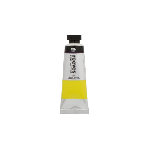 Reeves Fine Artists Oil 50ml Lemon Yellow