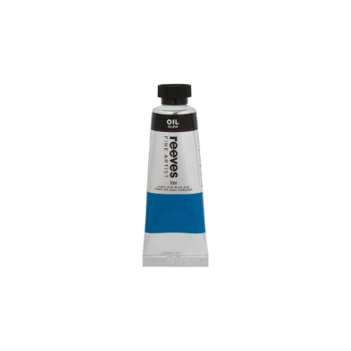 Reeves Fine Artists Oil 50ml Cerulean Blue Hue