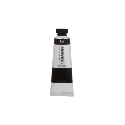 Reeves Fine Artists Oil 50ml Carbon Black