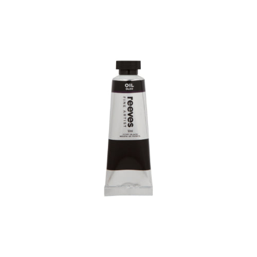 Reeves Fine Artists Oil 50ml Ivory Black