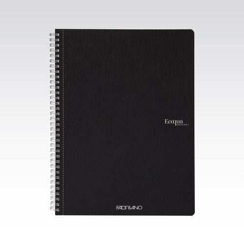 Fabriano Ecoqua Spiral Notebook 90gsm Lined A4