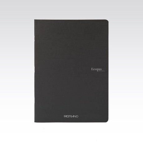 Eco-friendly Fabriano Ecoqua A4 notebook with 70 off-white 90gsm dotted pages for sustainable writing and creativity.