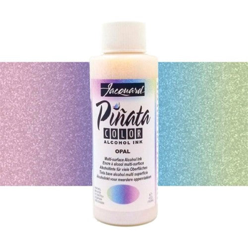 Iridescent Opal 037 Jacquard Piñata Alcohol Ink in 118.29ml, perfect for vibrant art on various non-porous surfaces.