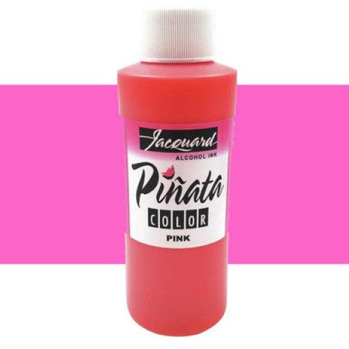 Jacquard Piñata Alcohol Ink in vibrant Pink 006, perfect for arts, crafts, and creating on non-porous surfaces.