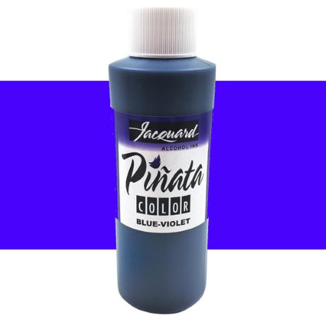 Vivid Blue Violet Jacquard Piñata Alcohol Ink in 118.29ml, perfect for creating stunning art on various hard surfaces.