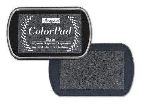 Jacquard Colorpad Pigment Slate featuring rich, blendable inks in a compact, archival design for lasting artistic creations.