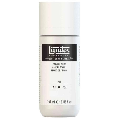 Liquitex Soft Body 237ml Titanium White