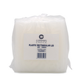 Plastic rectangular microwave containers with airtight lids, 500-1000ML, pack of 50, BPA-free and eco-friendly for food storage.