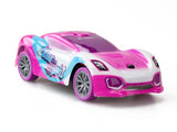 Remote control car with galaxy-inspired design, high-speed performance, and 2.4GHz control for precise maneuverability.
