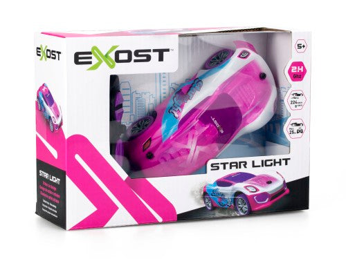 SILVERLIT EXOST STAR LIGHT remote control car with galaxy design, high-speed performance, perfect for indoor and outdoor fun.