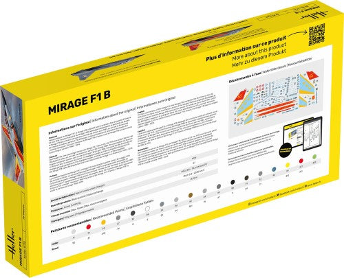 Plastic Model Kit - HELLER MIRAGE F1