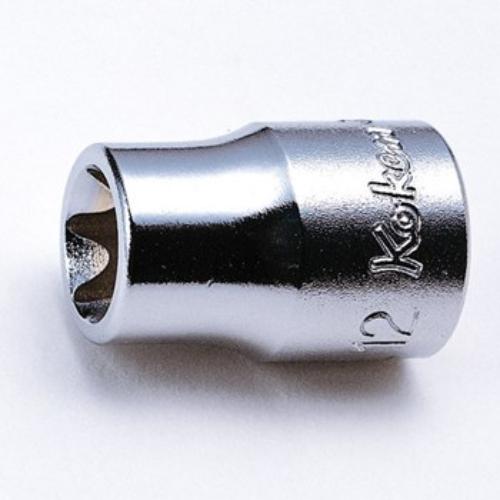 Koken 3425 Internal Torx Socket E4, 3/8" drive; high-quality tool for efficient fastening and torque transfer.