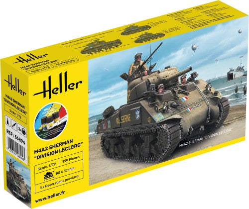 Detailed plastic model kit of the M4A2 Sherman tank, celebrating World War II history and ideal for all modelers.